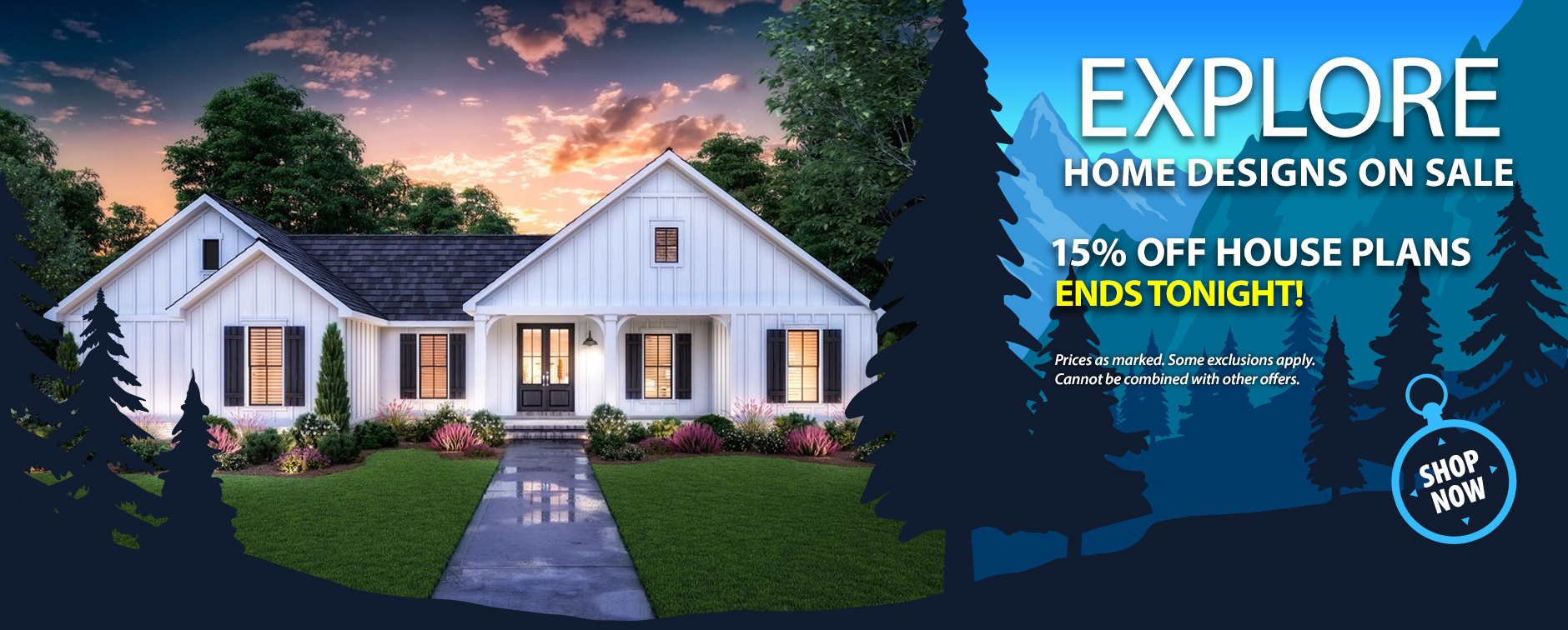 Builders: Shop Now and Get 15% Off House Plans. Offer Ends Tonight.