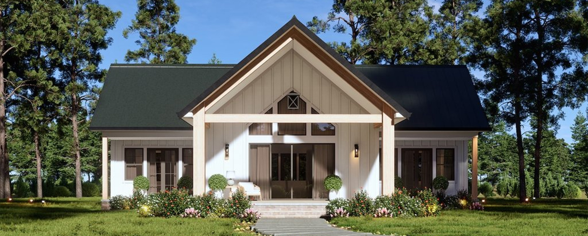 Small Luxury House Plan 119-466