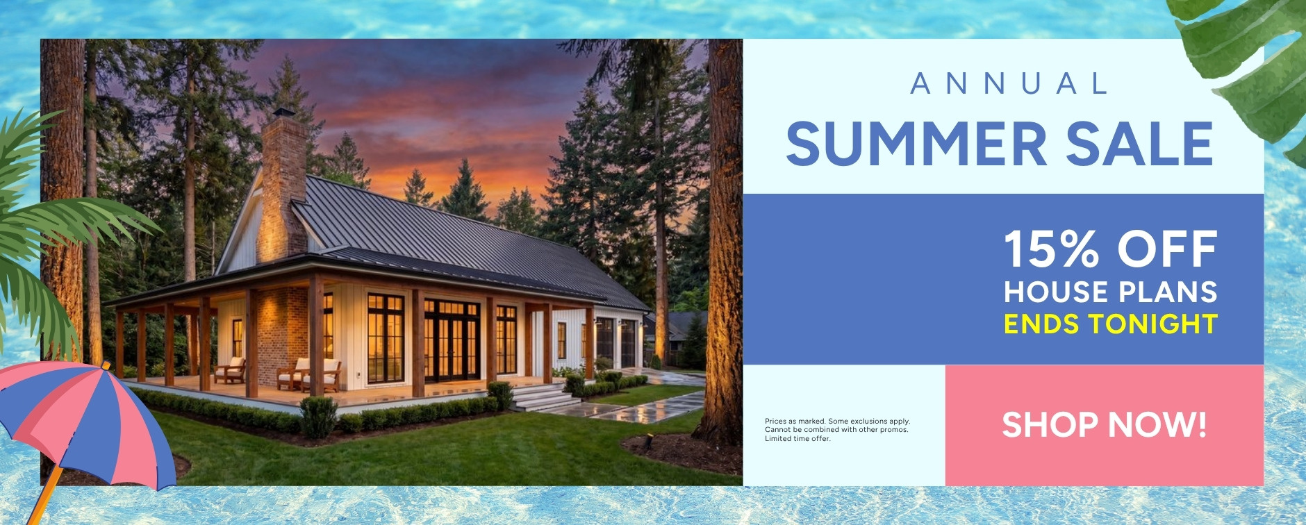 Annual Summer Sale: 15% Off House Plans Ends Tonight - Exterior