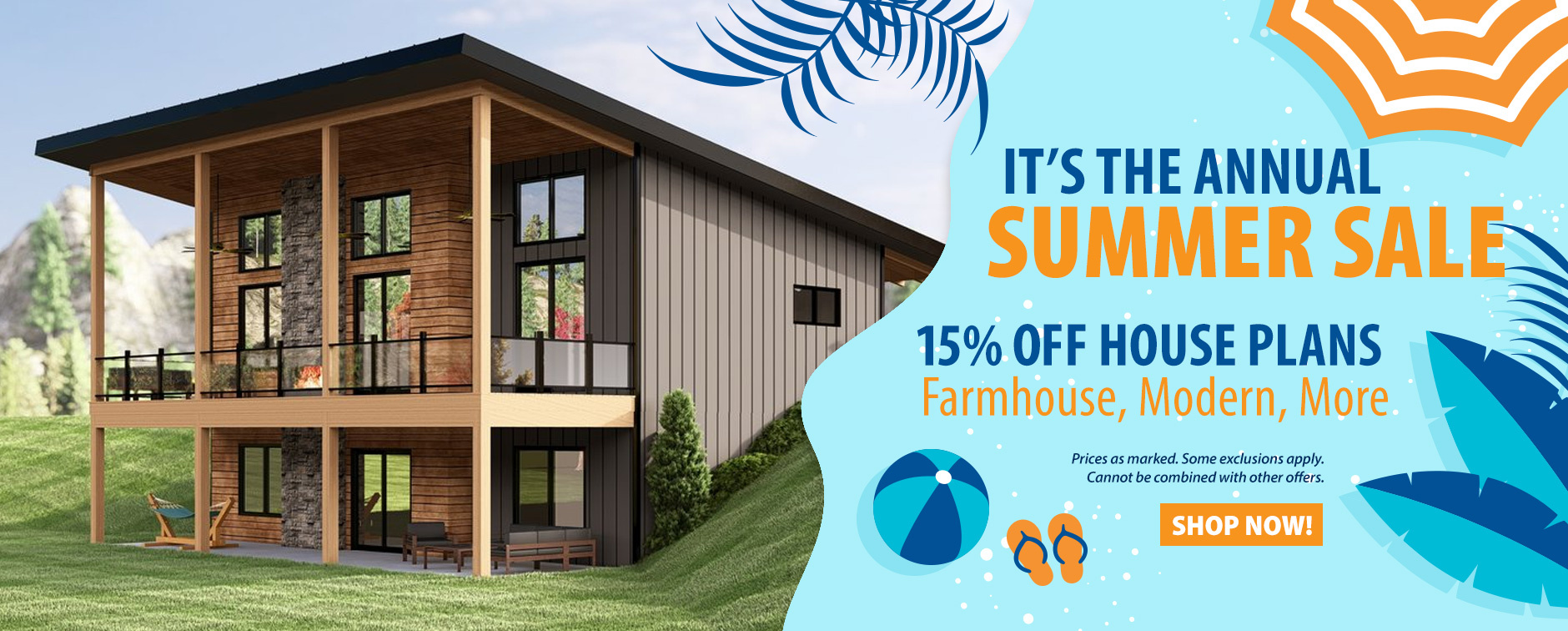 Dreamy Summer House Plan Event - Save 15% on Thousands of Designs