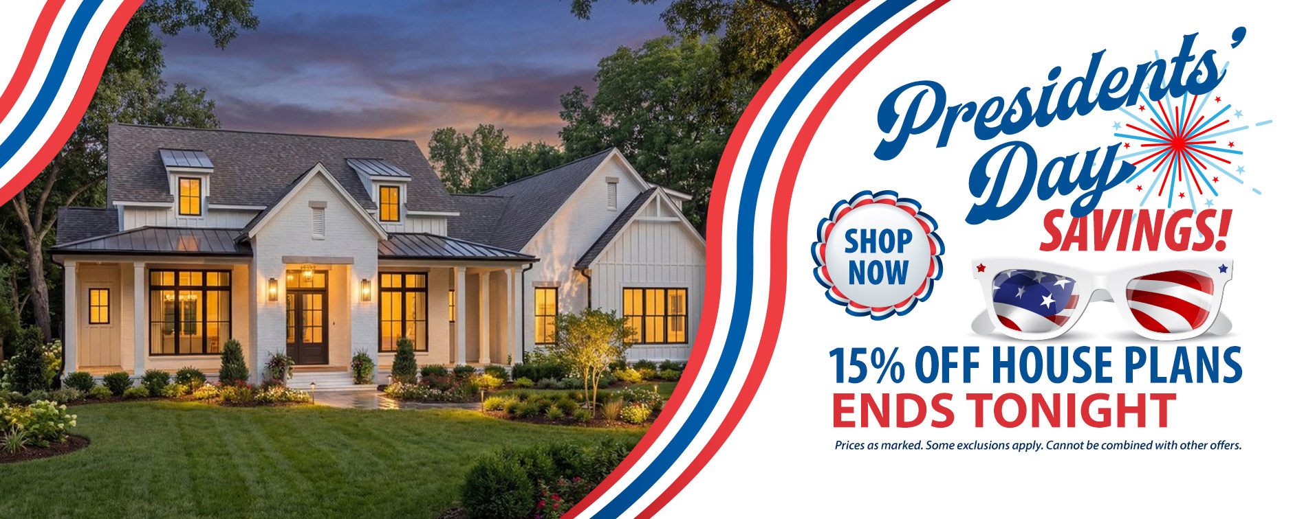 Ends Tonight: 15% Off Thousands of House Plans