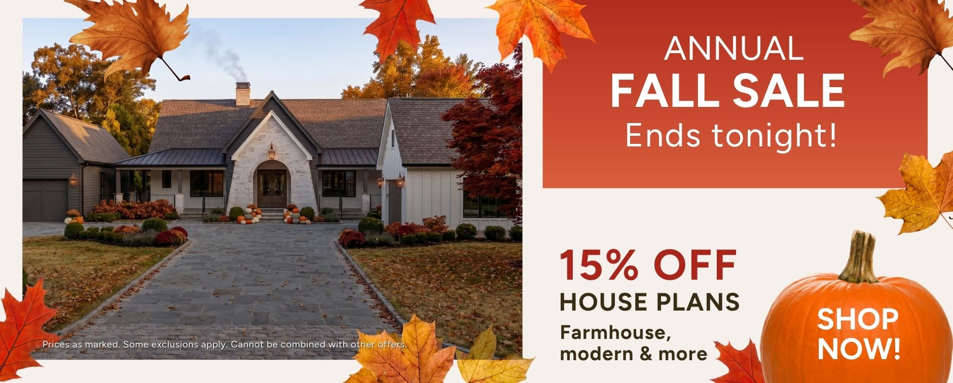 Fall Sale: 15% Off House Plans Ends Tonight - Exterior