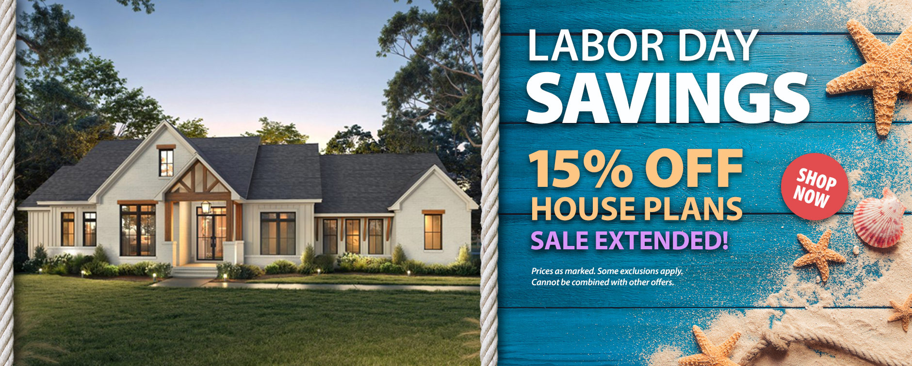 Extended: 15% Off Thousands of House Plans