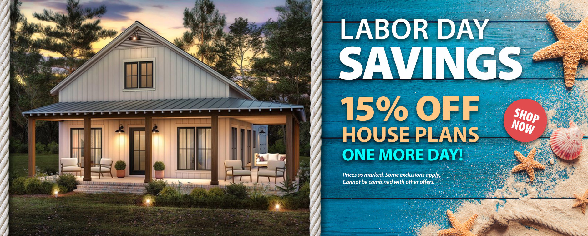 House Plan Savings Extended Until Midnight