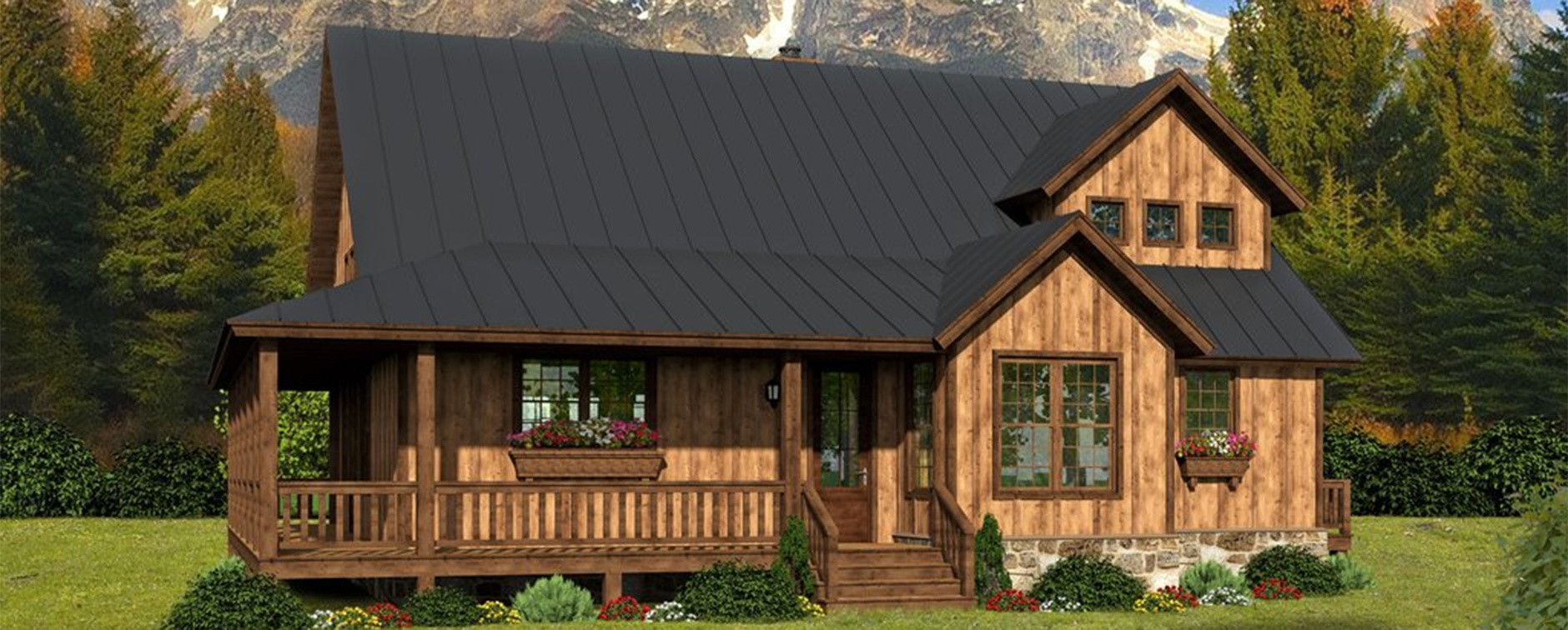 Cabin House Plans and A-Frame Floor Plans
