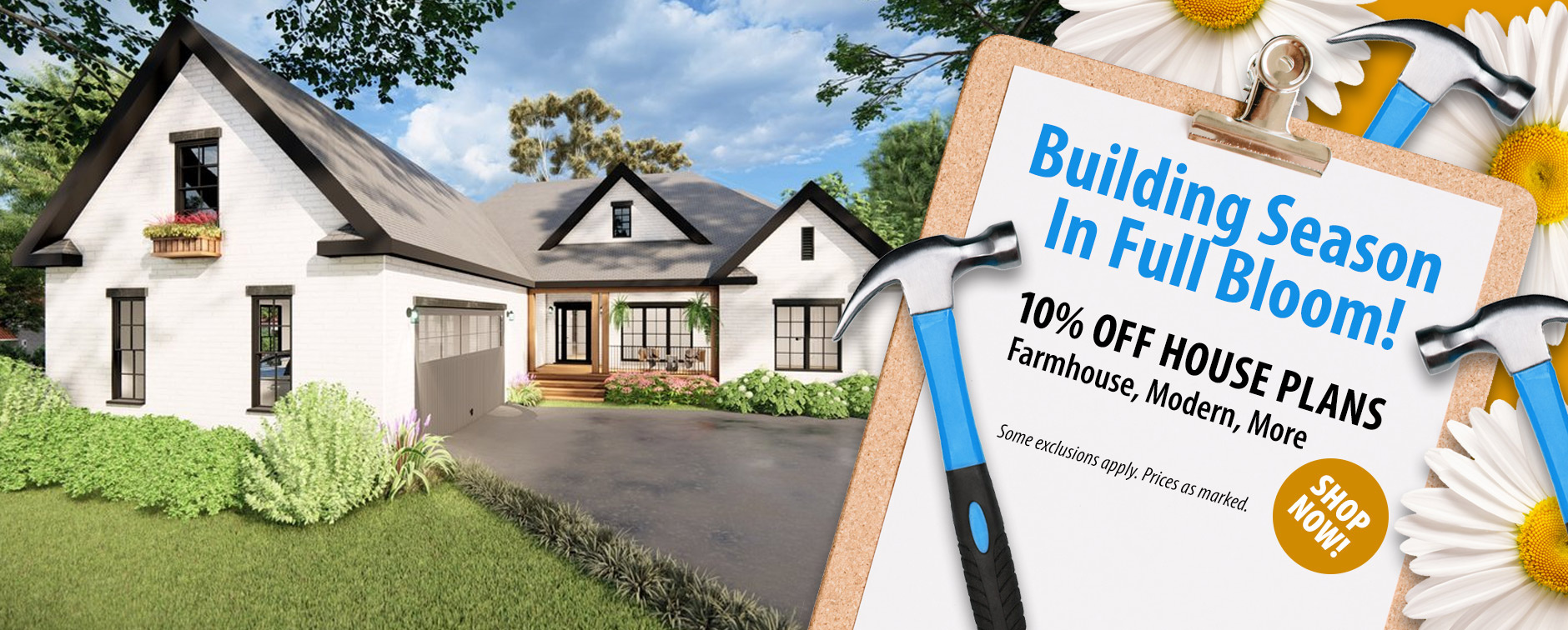 Shop the Spring Planning Event and Get 10% Off House Plans