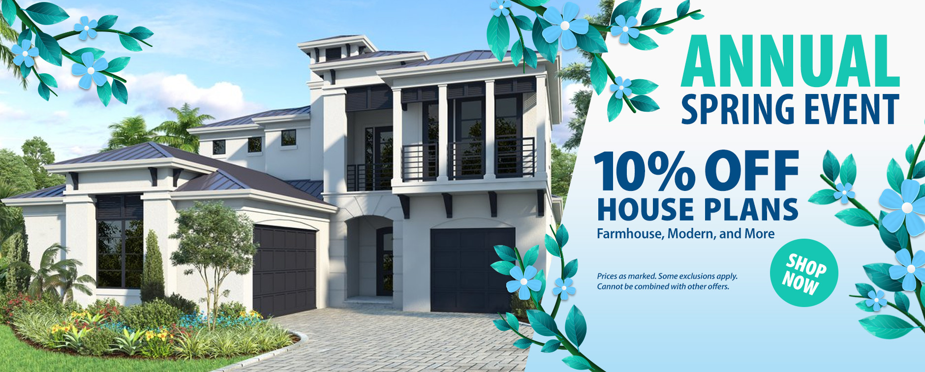 Shop Now and Get 10% Off Dream Home Plans