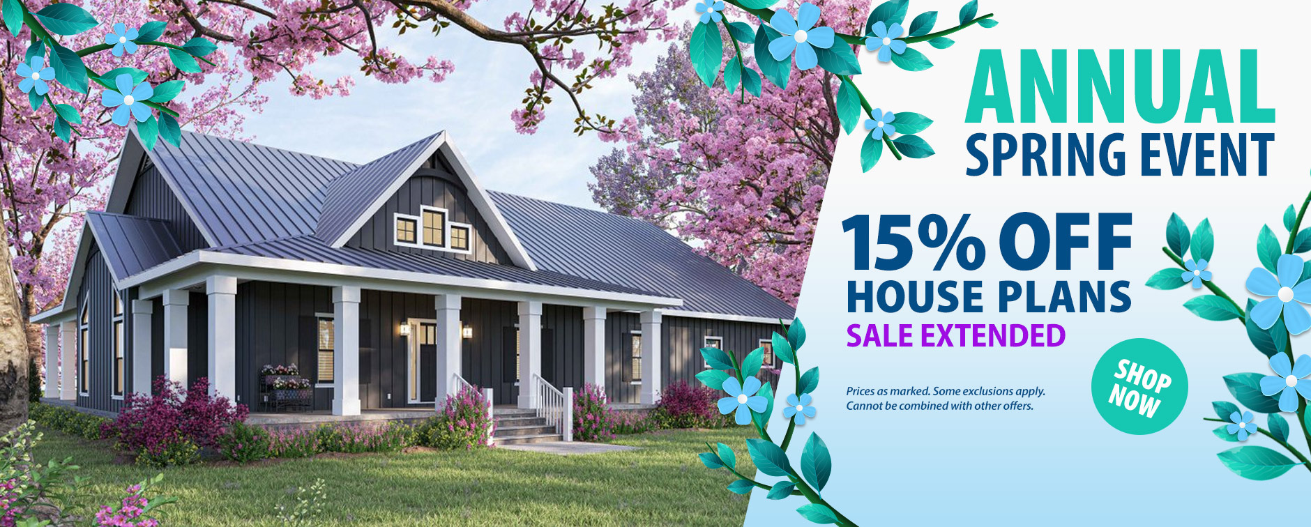 Extended: 15% Off Thousands of House Plans - No Code Needed
