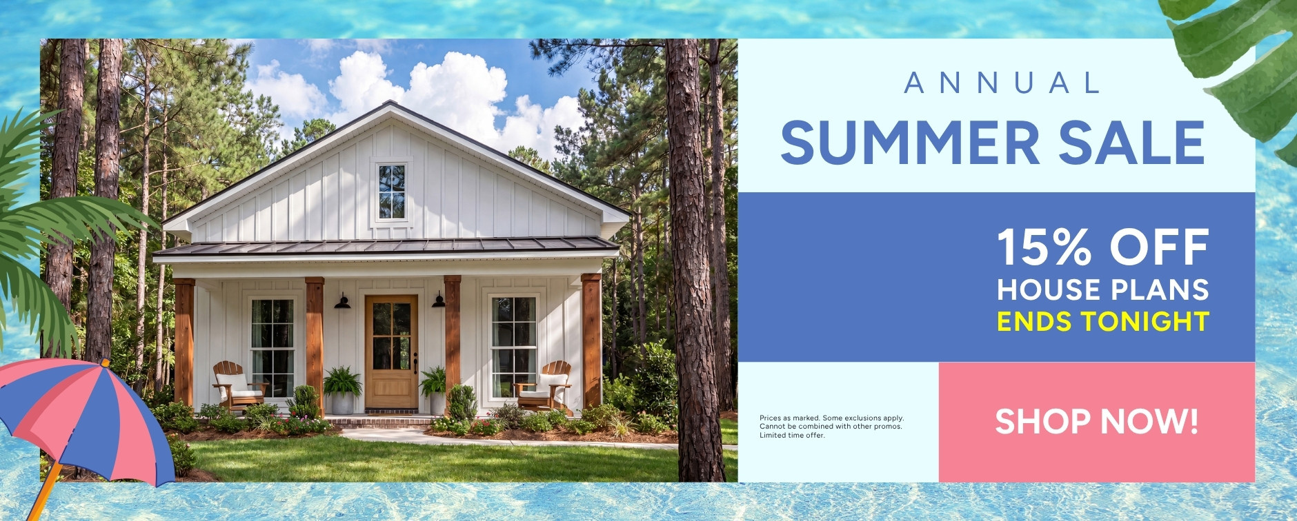 Annual Summer Sale: 15% Off House Plans Ends Tonight - Exterior