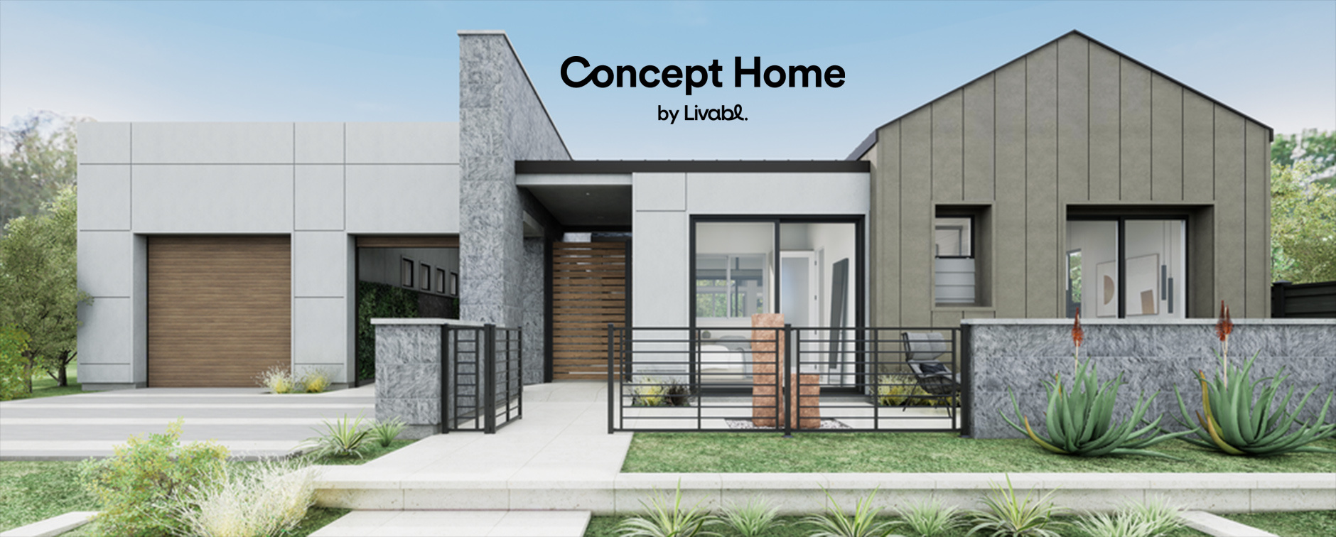 Virtual Concept Home by Livabl Outdoor Lounge