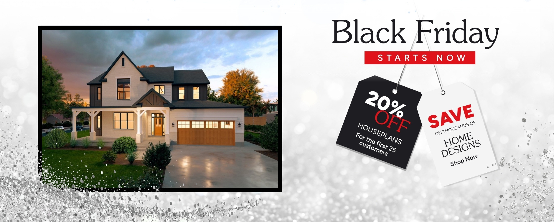 Black Friday: 20% Off House Plans for the First 25 Customers - Exterior
