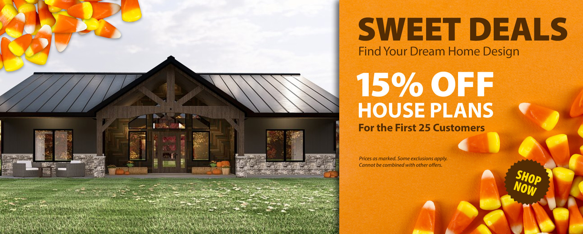 Enjoy 15% Off House Plans - First 25 Customers