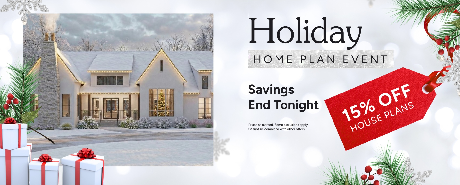 Holiday Sale: 15% Off House Plans Ends Tonight - Exterior