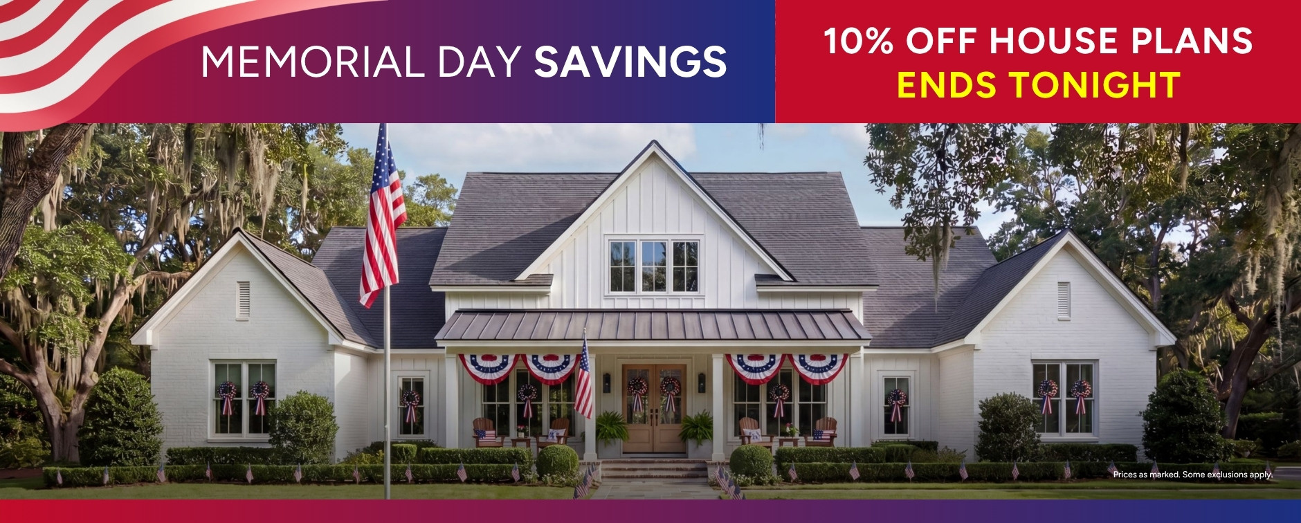 Memorial Day Sale: 10% Off House Plans Ends Tonight - Exterior