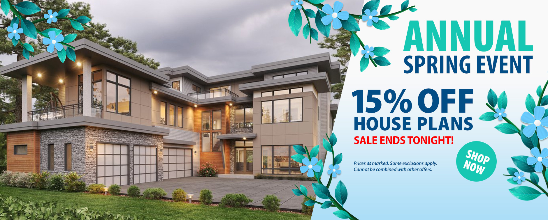Get 15% Off Dream House Plans - Farmhouse, Modern, More - Offer Ends Tonight