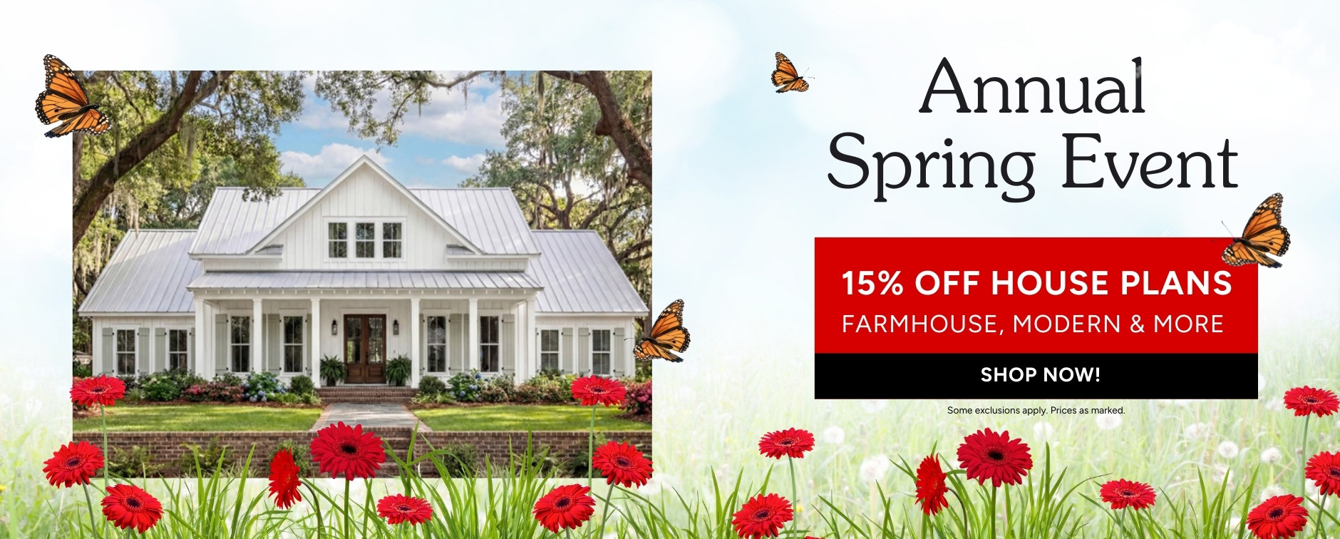 The Annual Spring Sale: 15% Off House Plans - Exterior