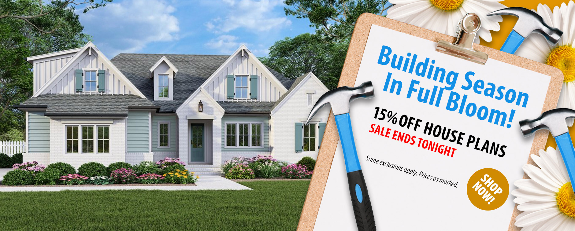 Last Day to Enjoy 15% Off Thousands of House Plans
