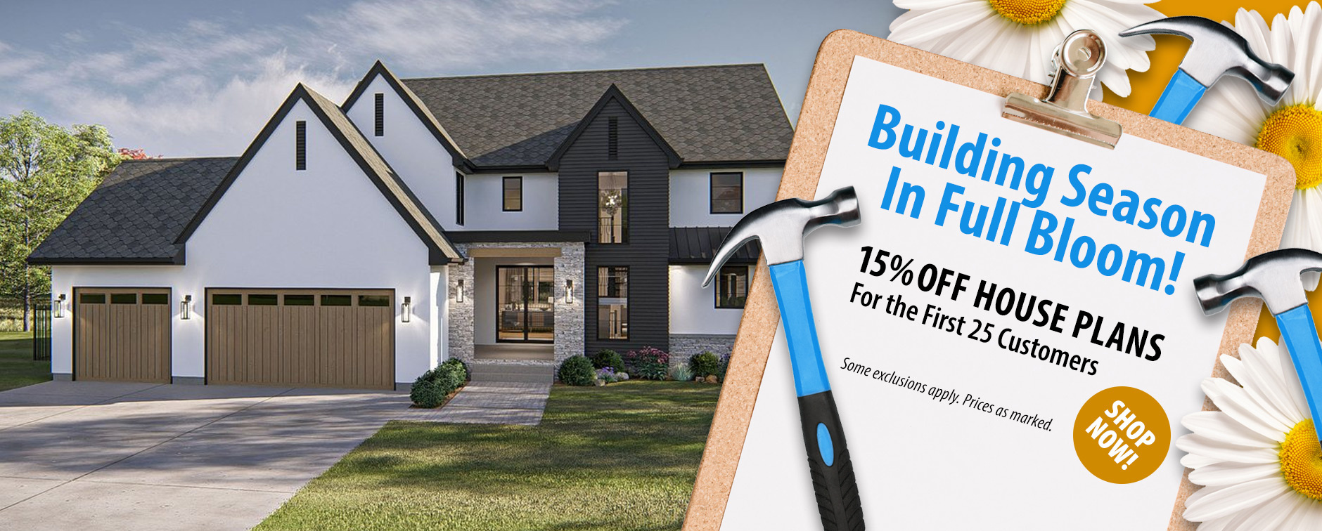 Spring Planning Sale: 15% Off House Plans for the First 25 Customers