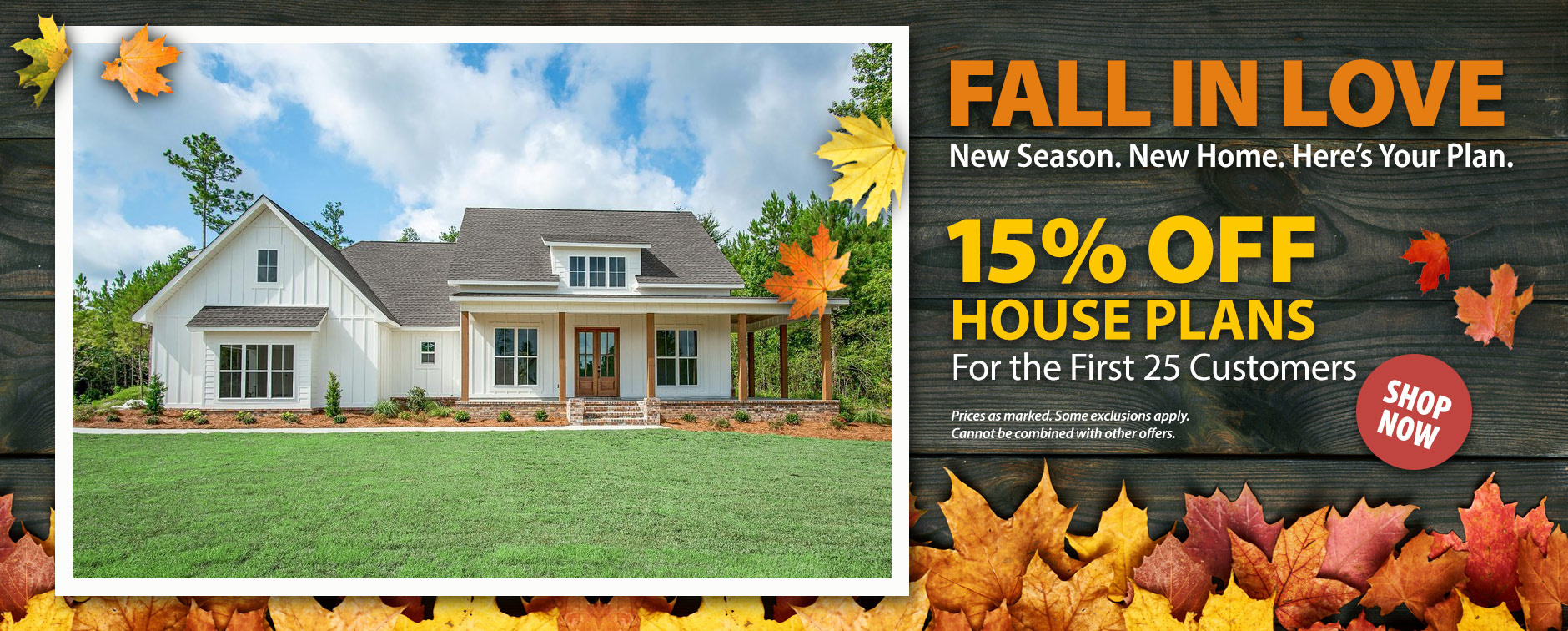 House Plan Sale - 15% Off Floor Plans for the First 25 Customers
