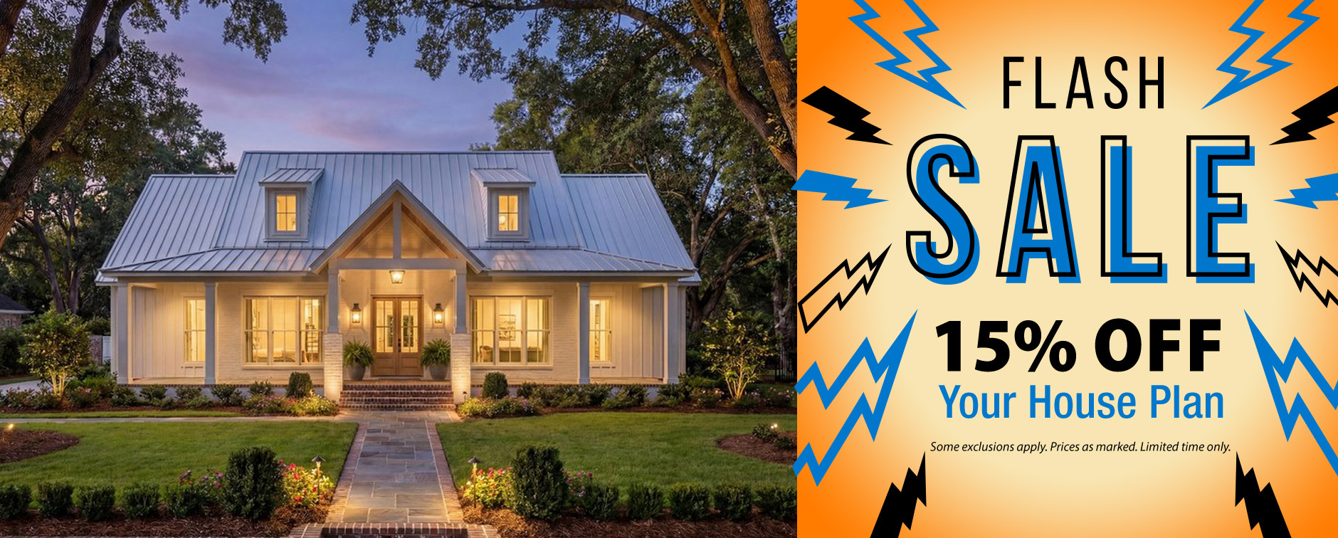 Builders: Shop Now and Get 15% Off House Plans
