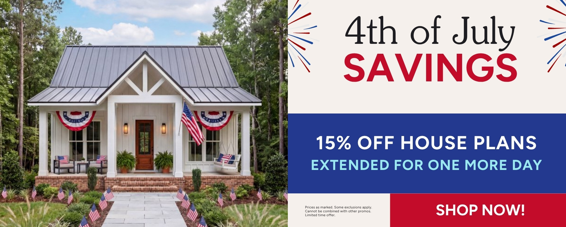 Builders: Shop Now and Get 15% Off House Plans -1 More Day to Save