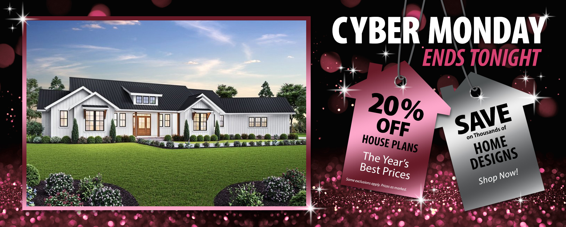 Shop Now & Take 20% Off House Plans. Offer Ends Tonight.