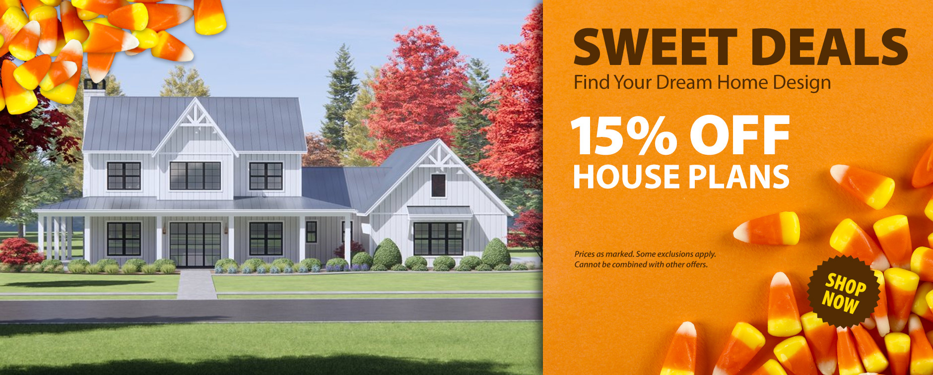 Builders: Shop Now and Get 15% Off House Plans