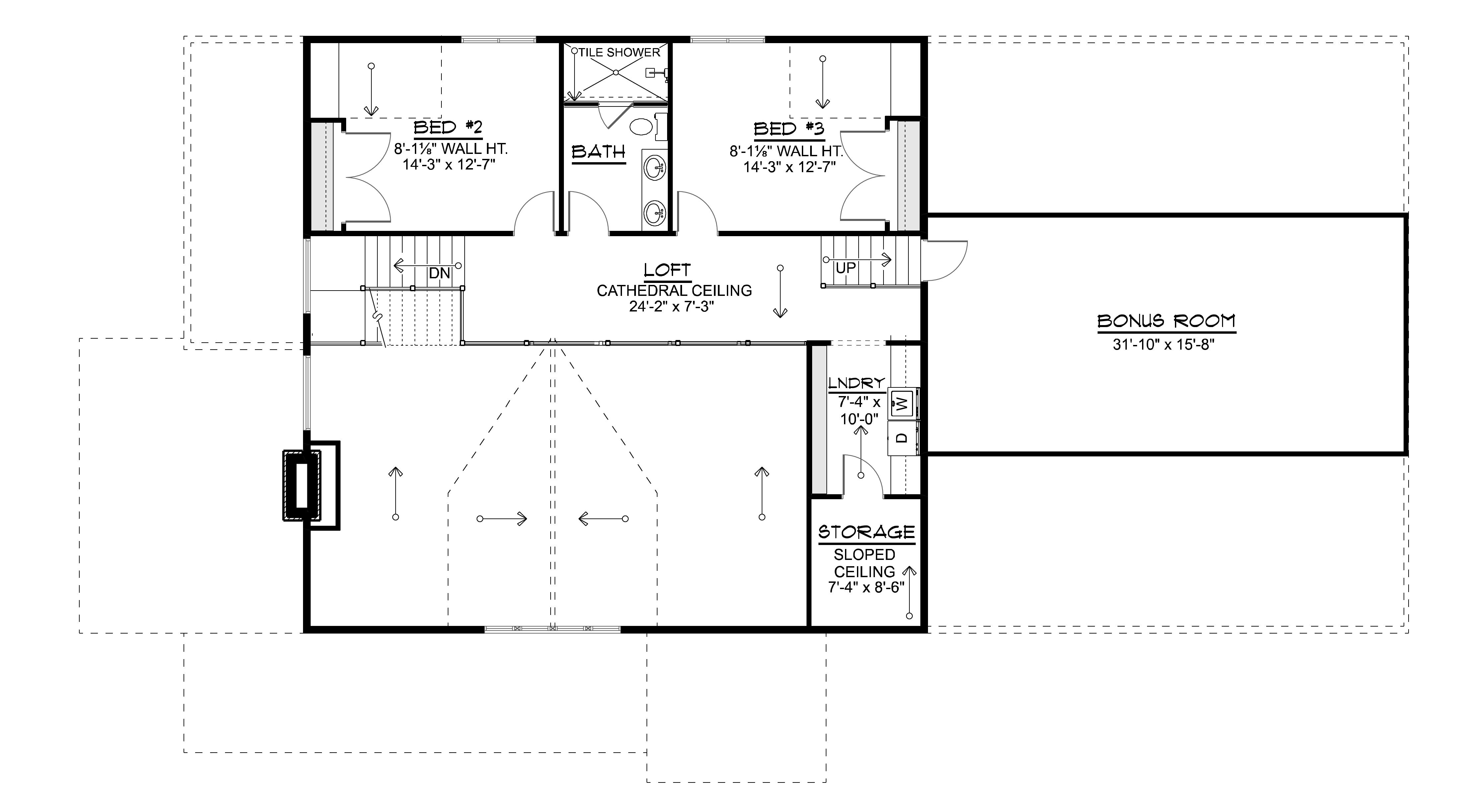 Two-Story Barndominium Plan