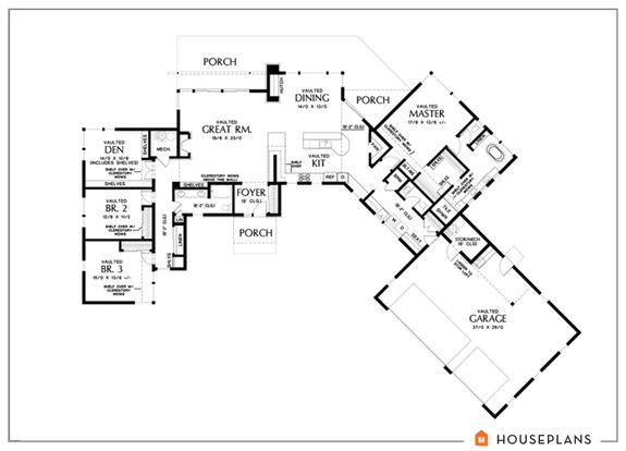 Modern and Cool: Shed Roof House Plans