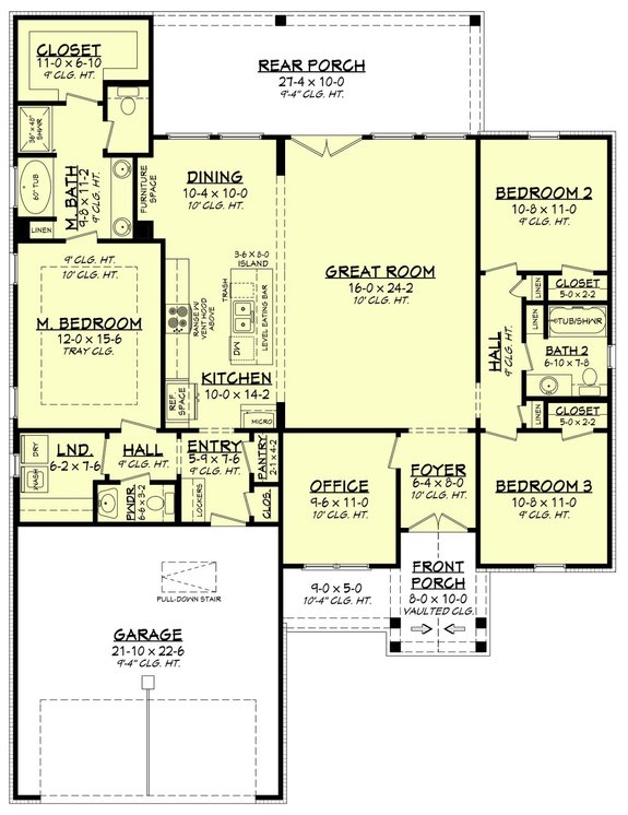 Best House Plan with Office