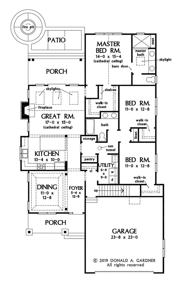 large bungalow floor plans
