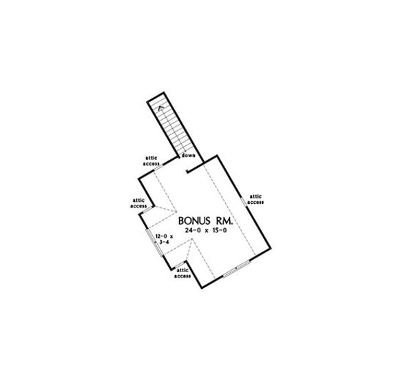 Bonus Room Above Garage Floor Plans