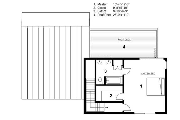 Modern House Plan with Open Layout