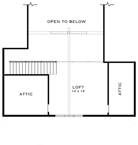 Barndominium Plan with Loft