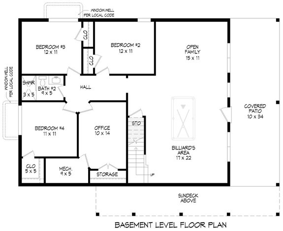 Country Design for Sloping Lot
