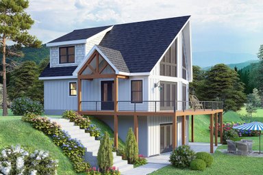 Click to read... Small Modern Mountain House Plans