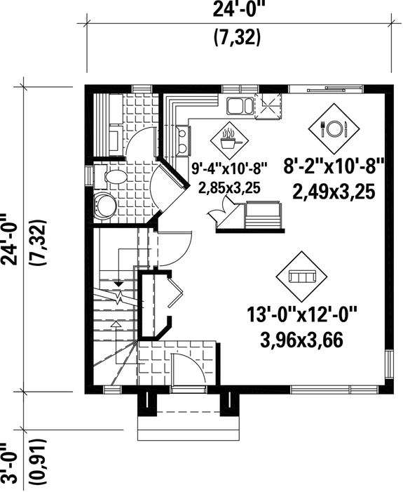 Modern Two-Story Plan