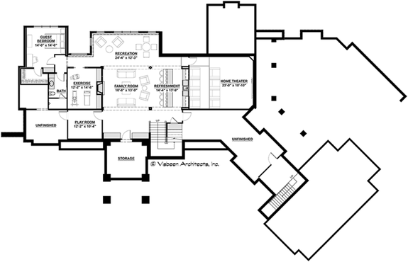 Modern House Plans with Photos from Visbeen Architects