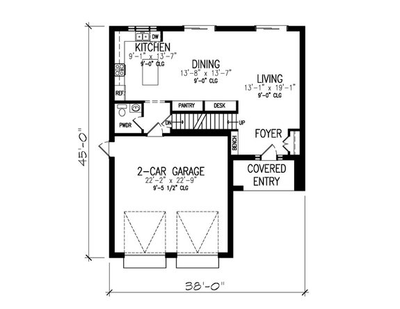 Simple 4 Bedroom House Plan with a Roof Deck
