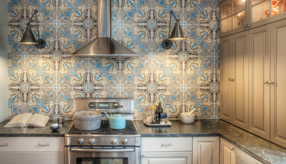 Cement Tile For Walls Floors With Character Houseplans