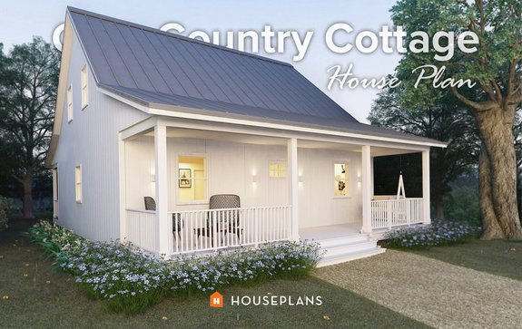 Beautiful Small Country House Plans (with Porches!)