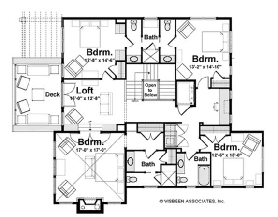 Luxe Lake House Plans From Visbeen Architects