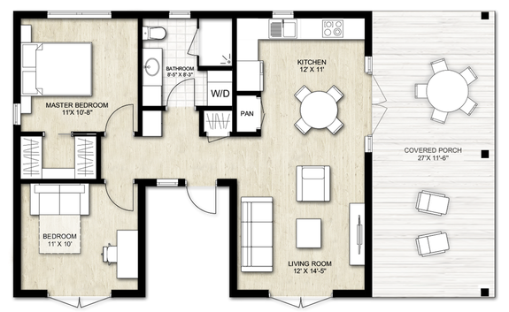 Smart House Plan with Open Layout