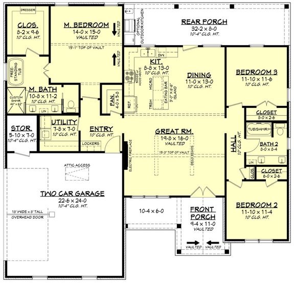 Modern Farmhouse Layout