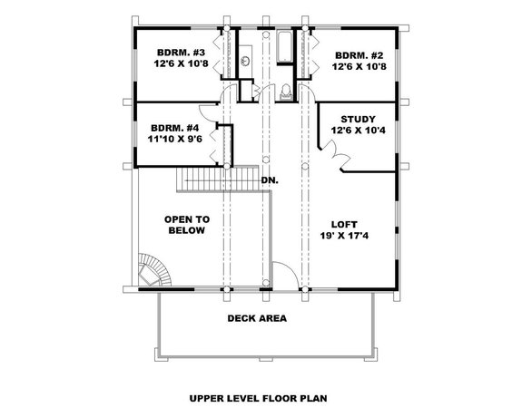 Versatile Log Cabin Plan