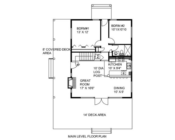 Cabin Plan with Loft
