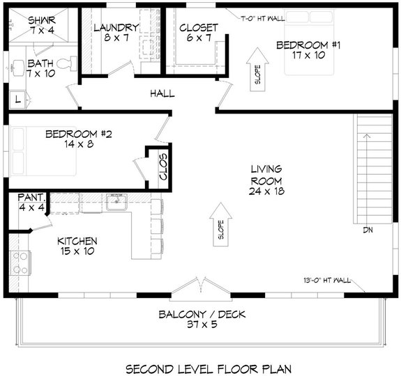 Contemporary Plan with Three-Car Garage