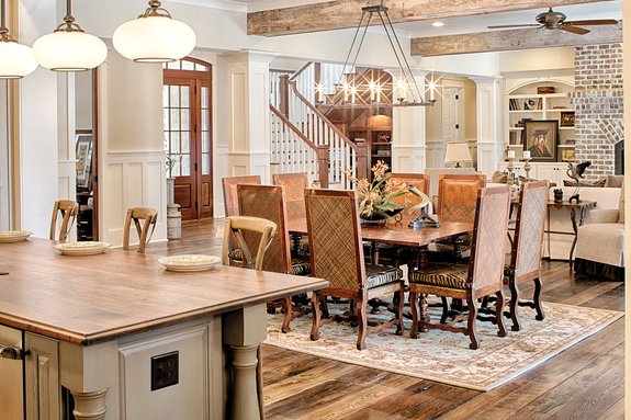 How Do You Decorate a Large Open Floor Plan? - Houseplans Blog ...