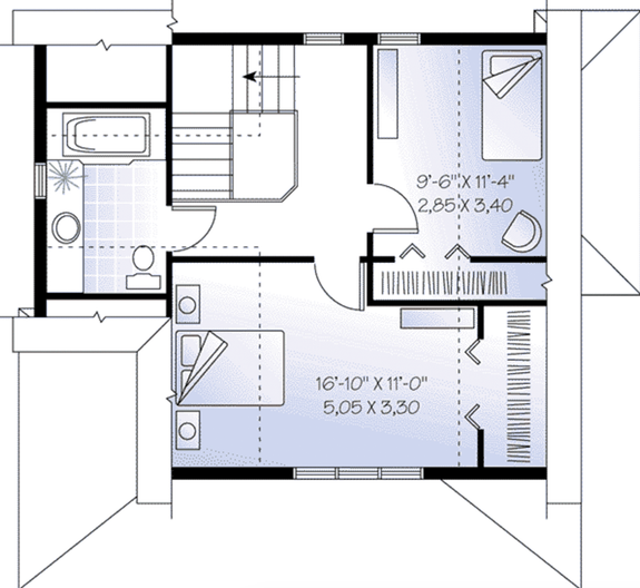 Cottage Plan with Wraparound Porch