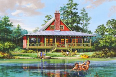 Lake House Designs and More
